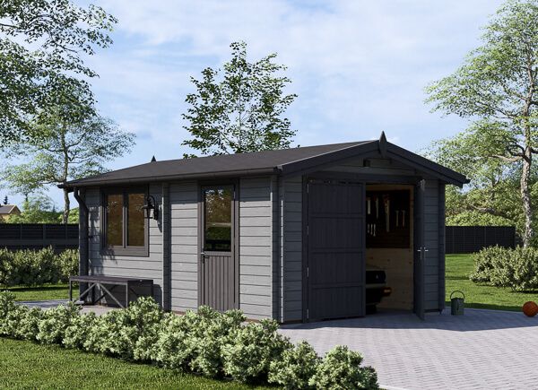 Enkelgarage CLASSIC (44 mm), 3.6x5.4 m, 20 m² avp.ui.product_images.thumbnail 1