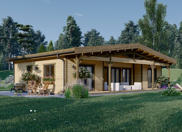 Fritidshus RIVIERA (Isolerad, 66 mm + fasadbeklädnad), 88 m² avp.ui.product_images.thumbnail 1