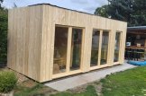 Bastuhus med omklädningsrum DELLA (34 mm + fasadbeklädnad), 4,6 x 2,6 m, 9,3 m² customer 2