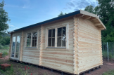 Attefallshus ELEONORA (44 mm), 6,6x3 m, 20 m² customer 1